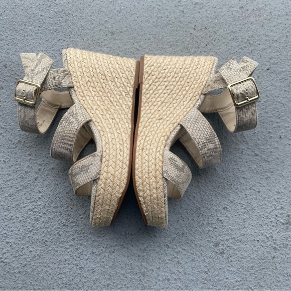 BC Footwear Wedge Sandals espadrille’s - Picture 7 of 8